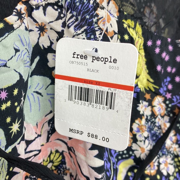 Free People Dress “Longwood Printed Slip” XS - Picture 9 of 10